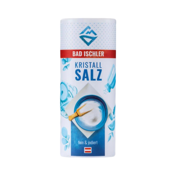 Bad Ischler Kristallsalz, fein & jodiert, 200g